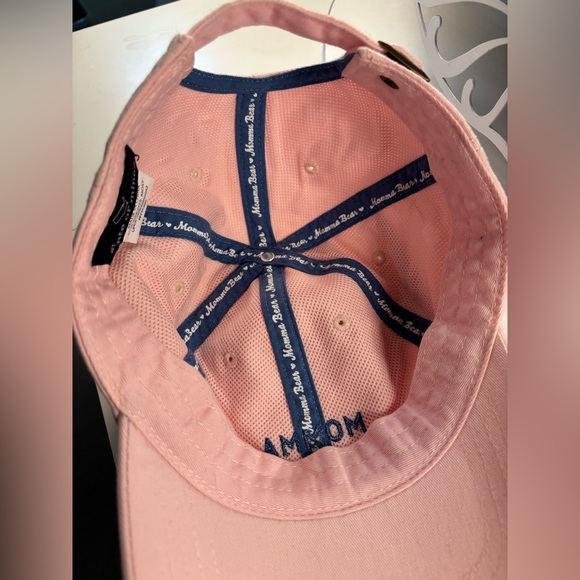 Momma Bear Pink Cap with Blue Embroidery NWOT - Picture 5 of 8